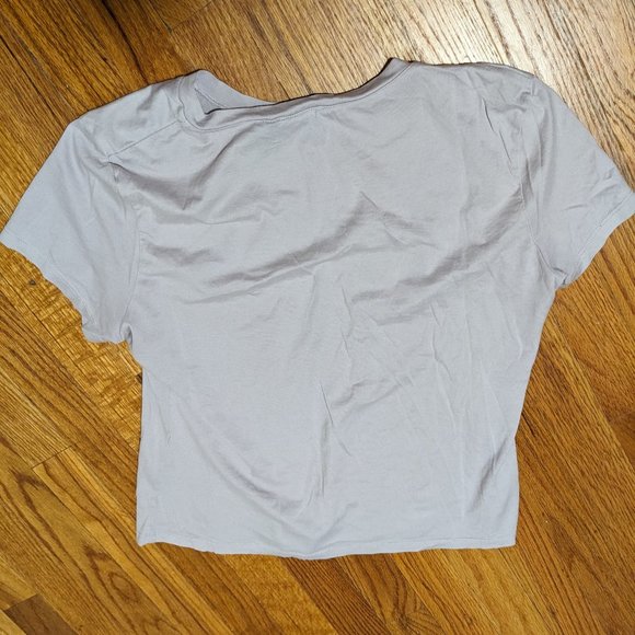 Theory T-shirt Pale Purple - Picture 4 of 6